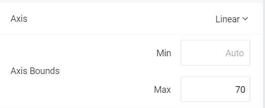 Axis Bounds section in Settings Menu
